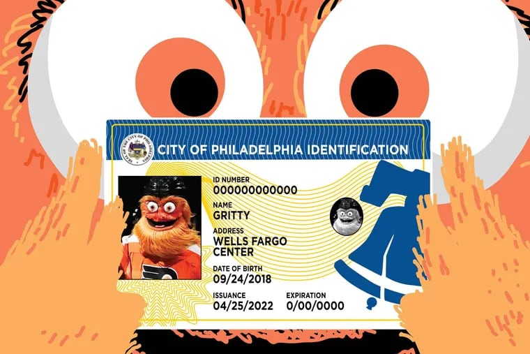 Gritty's PHL City ID. A municipal photo ID card is the next best alternative to ID if you can't get a PA State ID or REAL ID.