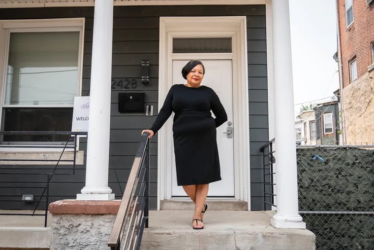 Tonie Willis, executive director of Ardella's House, a women's reentry residential program, in Philadelphia.