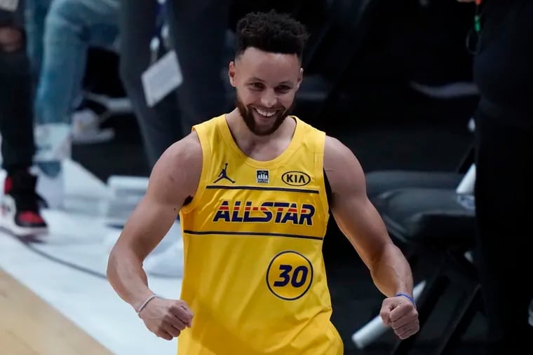 stephen curry all star jersey 2022
