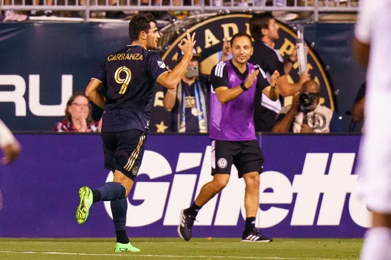 Last year, Julián Carranza and the Union out-scored D.C. United by a whopping 13-0 margin over two games.