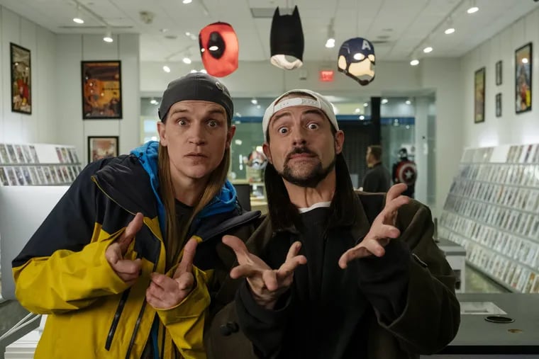 Jason Mewes and Kevin Smith from the "Jay and Silent Bob Reboot."