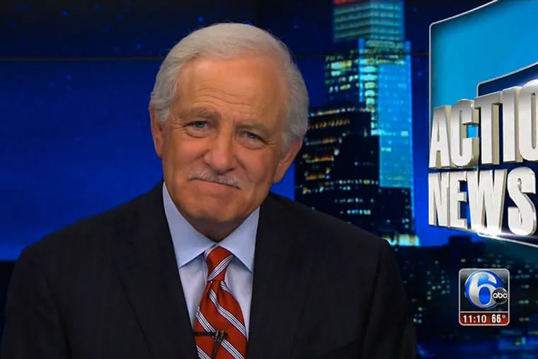 Jim Gardner, the longtime anchor of "Action News" on 6ABC.