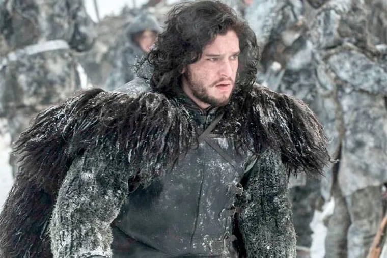 Kit Harington as Jon Snow in &quot;Game of Thrones&quot; season opener.