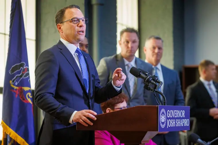 Pennsylvania Governor Josh Shapiro holds press conference at Impact Services to announce scheduling xylazine, “tranq” to the list of schedule III drugs under Pennsylvania’s Controlled Substance, Drug, Device, and Cosmetic Act.