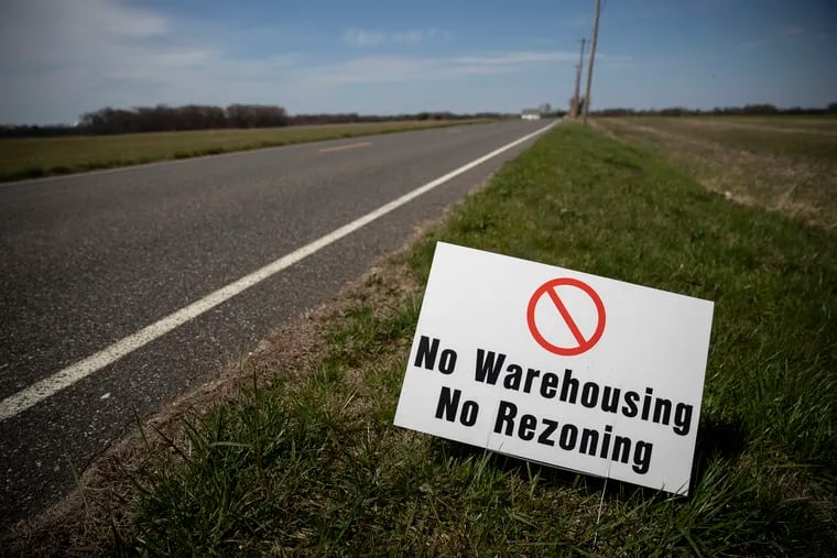 Salem County residents oppose more warehouses proposed for their still rural township.