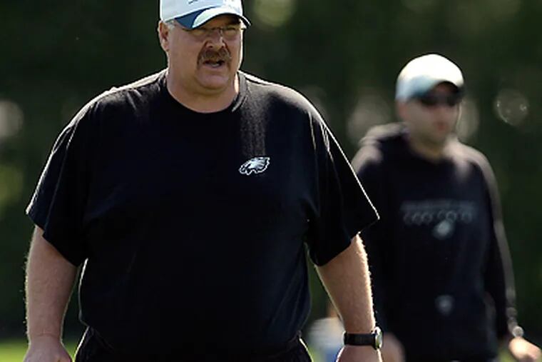 It has been 66 days since Andy Reid and the Eagles traded away Donovan McNabb. (David Maialetti/ Staff Photographer)