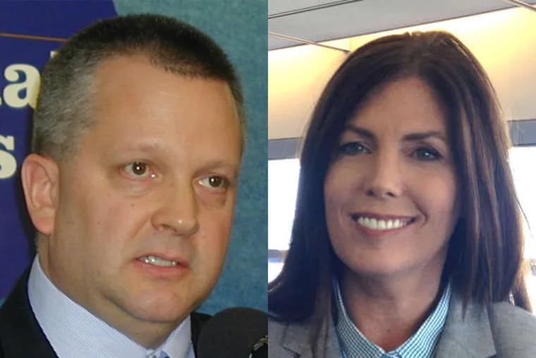 State Rep. Daryl Metcalfe (R-Butler) (left) believes that Pa. Attorney General Kathleen Kane should be impeached. Metcalfe chairs the House State Government Committee.