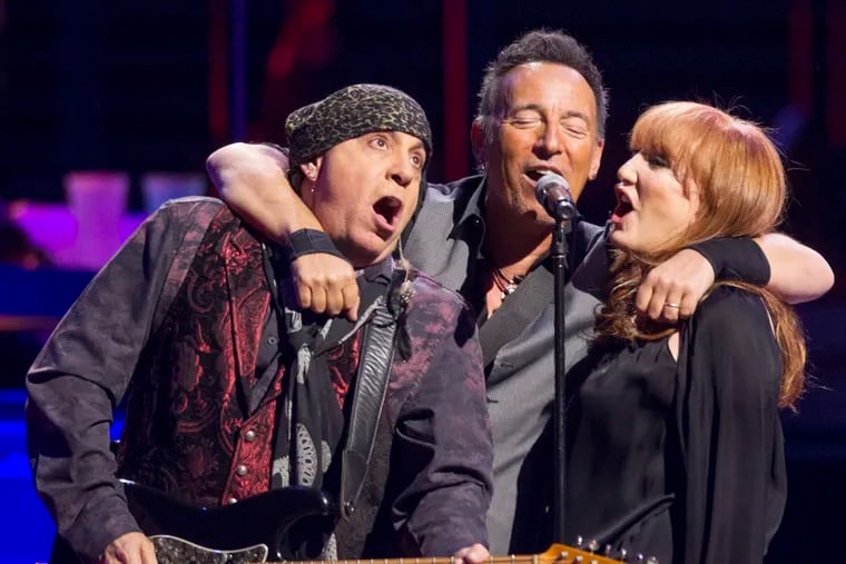 Bruce Springsteen & The E Street Band on The River Tour at the Wells Fargo Center in 2016.