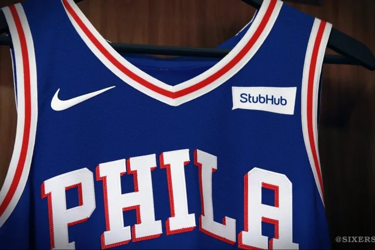 The Sixers unveiled new uniforms on Tuesday.