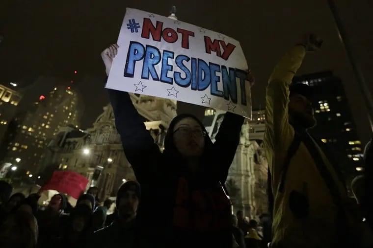 N is for #NotMyPresident, which was initially spelled #NotACitizen and became popular during the last administration, writes columnist Christine Flowers.