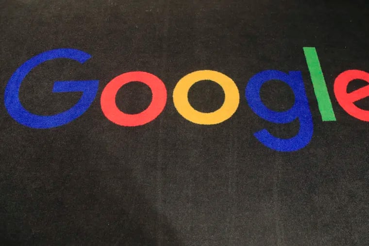 The logo of Google