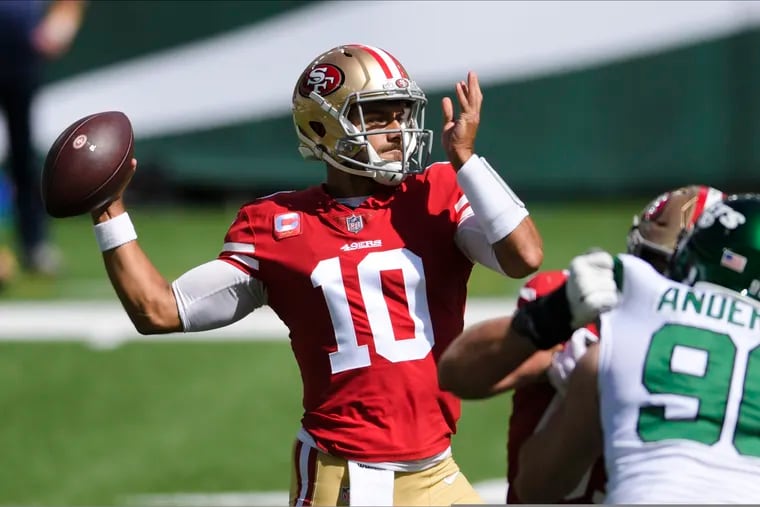 49ers quarterback Jimmy Garoppolo gets a chance at revenge against his former team, the Patriots.