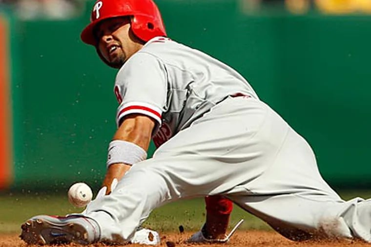 "This is why we play 162 games and why you stay focused." Shane Victorino said Tuesday. (Yong Kim/Staff Photographer)