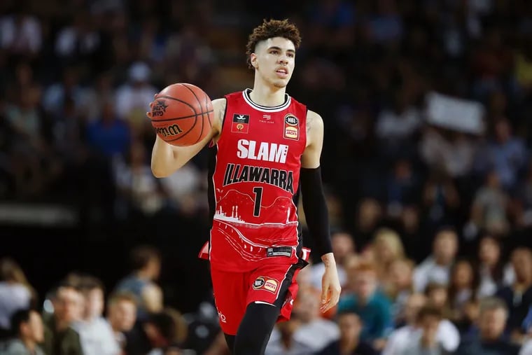 LaMelo Ball is in talks to purchase the team he played for in Austrailia. (Anthony Au-Yeung/Getty Images/TNS)