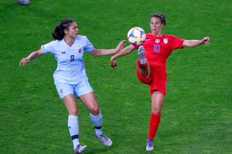The United States women’s national team has four days between its first and second World Cup matches. But if it were up to U.S. veteran Carli Lloyd, they would play again immediately.