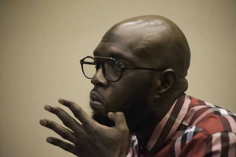 In this file photograph, Philadelphia rapper Freeway discussed his need for a kidney transplant at the first in a series of information seminars held for area Muslims on Islam and organ donation in 2018.