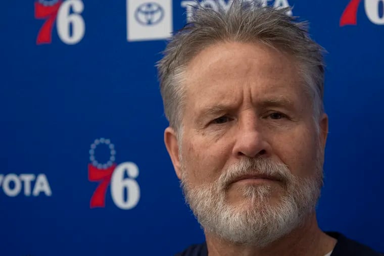 Brett Brown and the Sixers have an open roster spot.