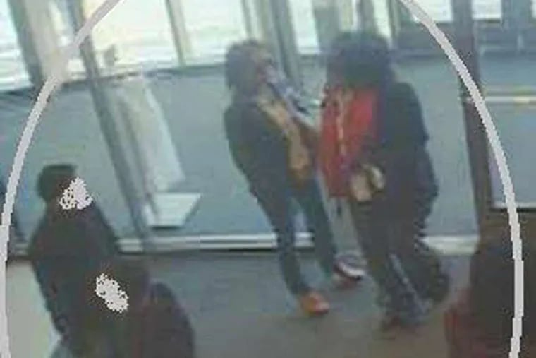 Police are trying to identify two women they believe were involved in the assault of a third woman in the Cherry Hill Mall parking lot March 8. Police believe that the women were accompanied by two youths.