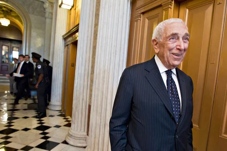 Sen. Frank R. Lautenberg used his determination to push through a range of measures that may not have grabbed headlines but aimed to improve the quality of life. J. SCOTT APPLEWHITE / Associated Press, File