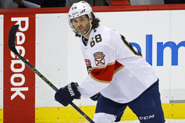 Jaromir Jagr, a future first-ballot Hall of Famer, is available on the free-agent market