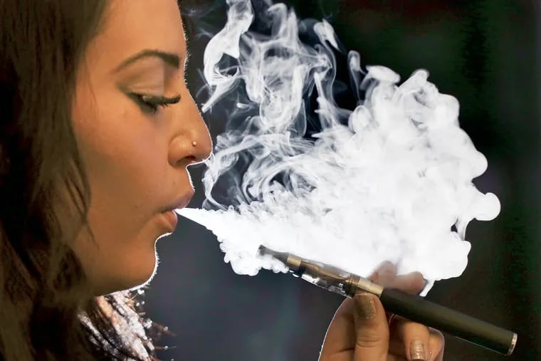 Just like the city's $2-per-pack tax on tobacco cigarettes that went into effect a couple weeks ago, a new $2 tax on e-cigs introduced in City Council would go to the public schools.