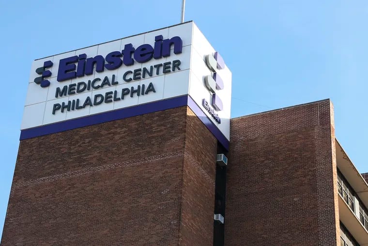 Einstein Medical Center Philadelphia, shown in 2019, is now part of Thomas Jefferson University.