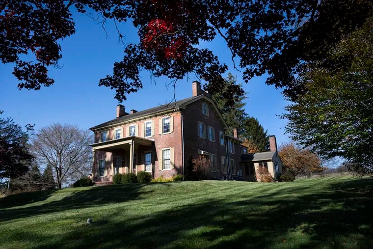 The N.C. Wyeth House is shown in Chadds Ford, Pa. The property is now for sale.