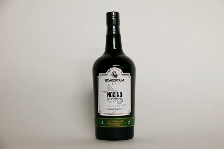 Boardroom Spirits Nocino liqueur was a year and a half in the making.  YONG KIM / Staff Photographer