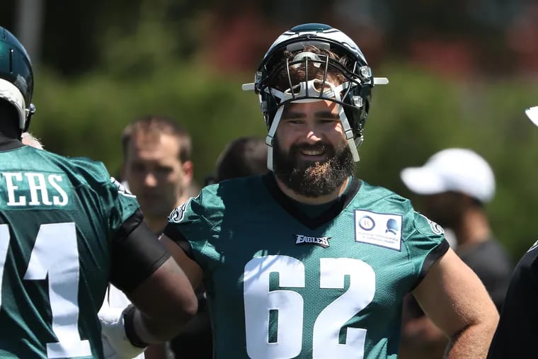 Eagles center Jason Kelce will be speaking at this week's WhatsNext entrepreneurs roundtable.