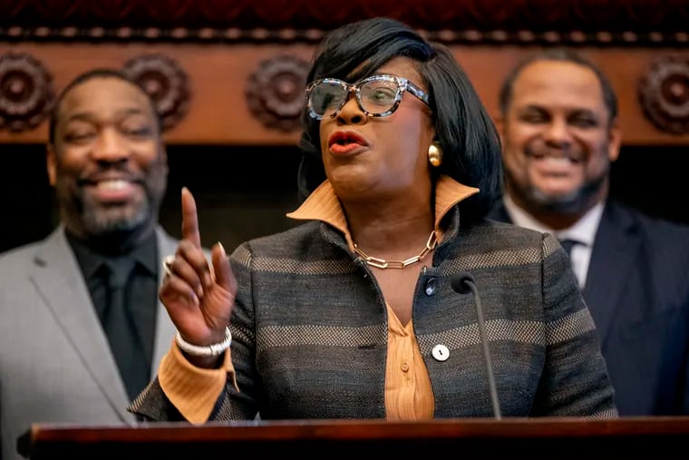 Mayor Cherelle L. Parker’s vision for a safer Philadelphia must take a more holistic view of criminal justice, write Claire Shubik-Richards and Thomas J. Innes III.