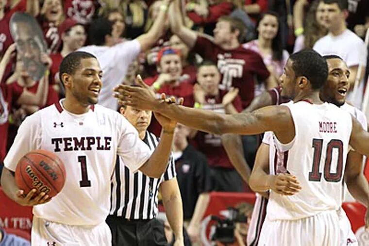 Temple needed overtime to hold off UMass in its final home game of the season. (Charles Fox/Staff Photographer)