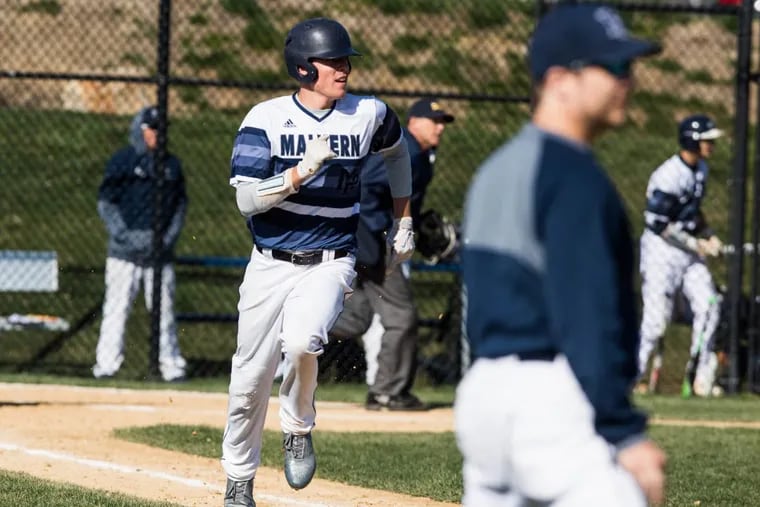 Malvern Prep’s Chris Newell homered in a 5-2 win over Shipley.
