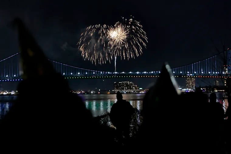 People watched early New Year's Eve fireworks from Penn Treaty Park in Philadelphia. Meanwhile, some revelers were left disappointed when they learned they had purchased tickets for a bar crawl that wasn't happening.