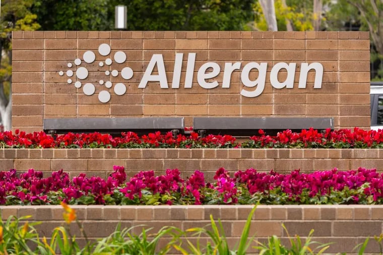 An Allergan product, Restasis, has been heavily marketed directly to consumers, who are urged to take an online quiz to find out if they need the dry-eye remedy. If so, the product website provides names of physicians to see.