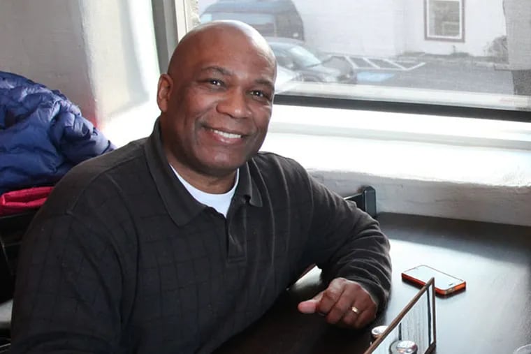 Broadcaster Ron Burke, seen here at WIP host Glen Macnow's Conshohocken Brewing Co. in December 2016. After being let go by then-Comcast SportsNet Philadelphia after 19 years, Burke is heading south for a new TV gig.