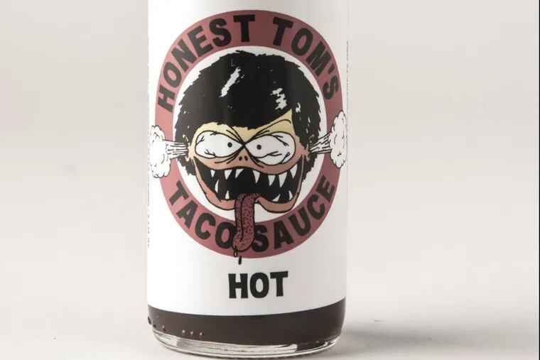 Honest Tom’s taco sauce.