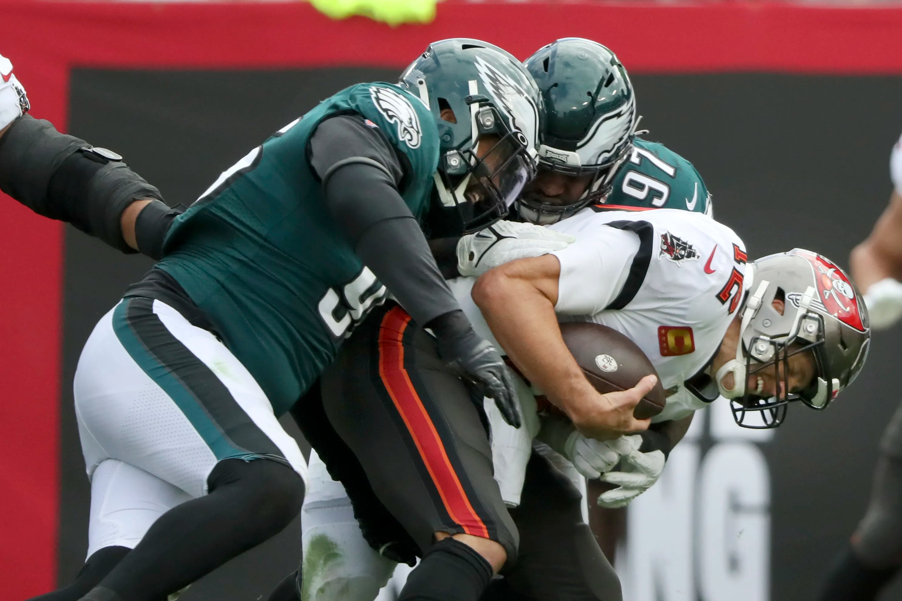 Studs and Duds from Tampa Bay's 25-11 loss to the Eagles