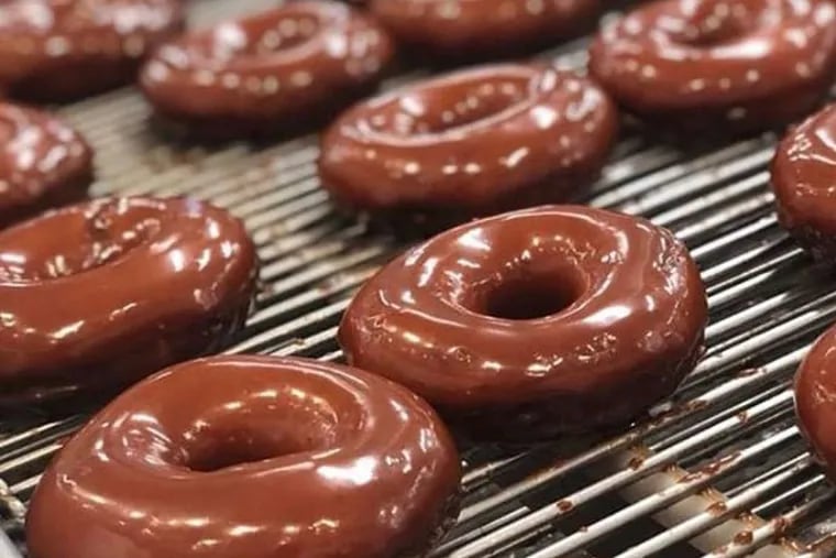 Krispy Kreme says its goal is to give away one million doughnuts on June 7.