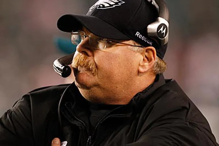 The jury is still out on Andy Reid's future with the Eagles. (Ron Cortes/Staff Photographer)