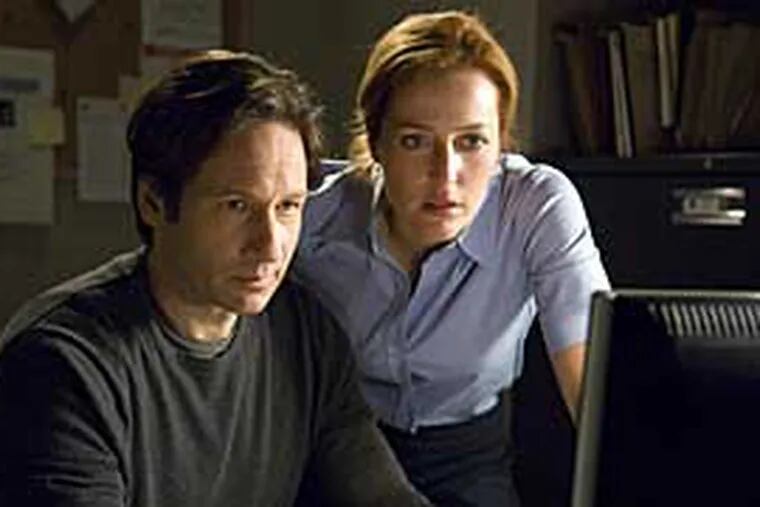 FBI agents Fox Mulder (David Duchovny) and Dana Scully (Gillian Anderson) return in the X-Files sequel, "I Want to Believe."