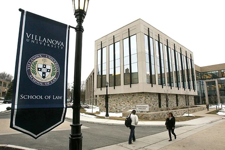 The law school at Villanova University. ( Charles Fox / Staff Photographer )