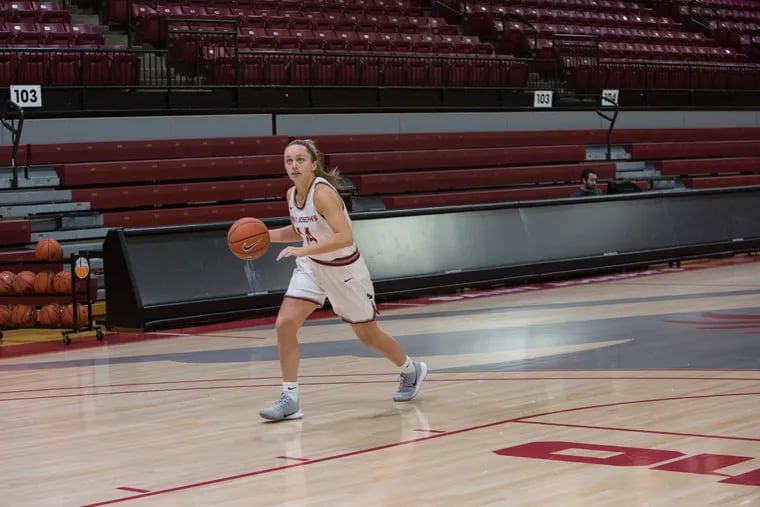 Katie Jekot is a graduate student on the St. Joseph's University women's basketball team.