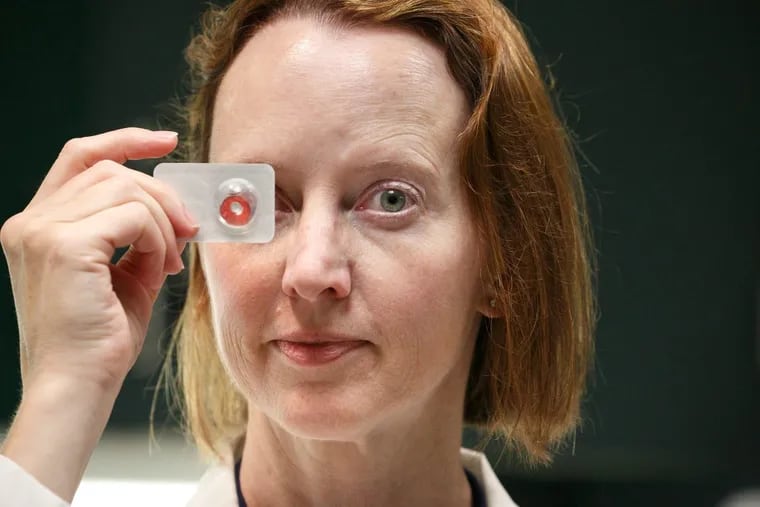 Anna Murchison, director of the Wills Eye Emergency Department at Jefferson, warns that all contact lenses, even the “cosmetic” colored variety, require a prescription.