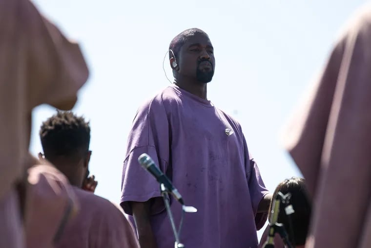 Kanye West's Easter Sunday Service during Weekend 2 of the Coachella Valley Music and Arts Festival at the Empire Polo Club on Sunday, April 21, 2019 in Indio, Calif. (Kent Nishimura/Los Angeles Times/TNS)
