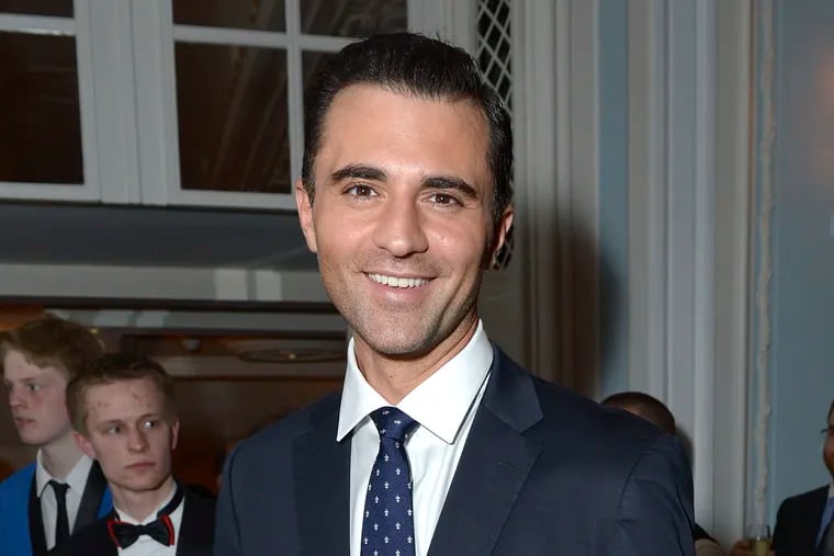 FILE - Darius Campbell Danesh appears at the after party for the opening night of the "Dirty Rotten Scoundrels" musical in the Savoy Hotel in London on April 2, 2014. Campbell Danesh, who shot to fame in 2001 on the British reality-talent show “Pop Idol" and topped British music charts the following year with his single “Colourblind," has died at age 41. His family said Tuesday that he was found unresponsive in his apartment in Rochester, Minnesota on Aug. 11 and pronounced dead by the local medical examiners’ office. The family says the cause of death hasn't been determined yet.