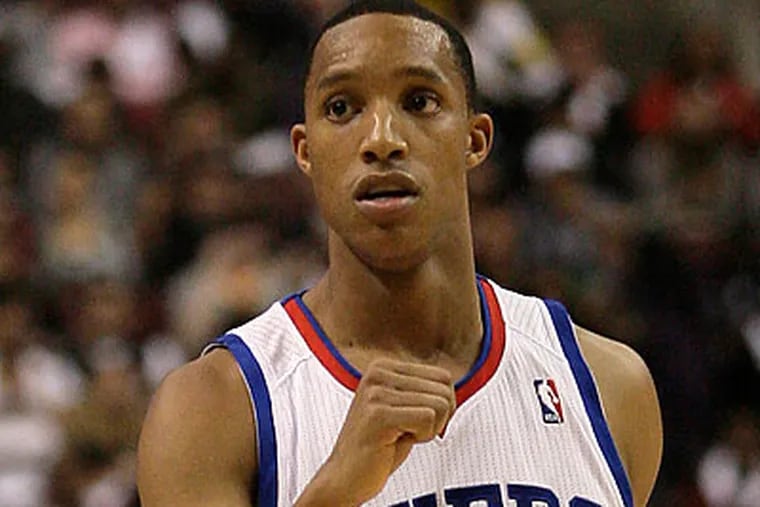 Evan Turner was the Sixers first round pick, second overall, in last year's NBA draft. (Yong Kim/Staff file photo)