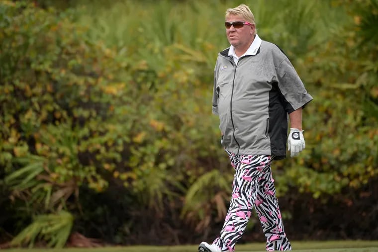 John Daly is allowed to use a cart in the PGA Championship this week.