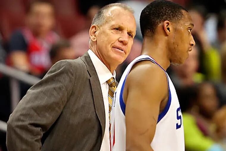 "I sense a real focus from these guys," 76ers coach Doug Collins said of his team. (Steven M. Falk/Staff file photo)