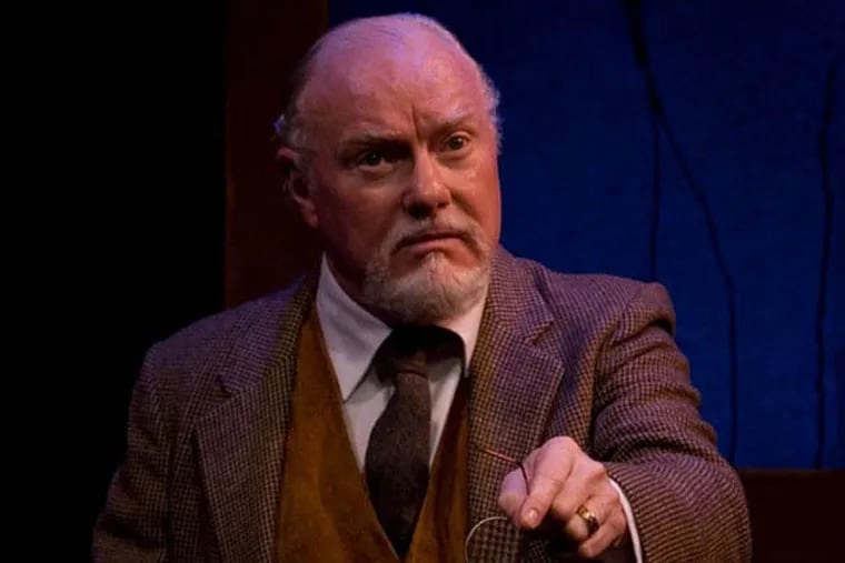 Michael Toner, a veteran stage actor who fought in Vietnam, is not giving up after the loss of a leg. (Amaryllis Theatre Company)
