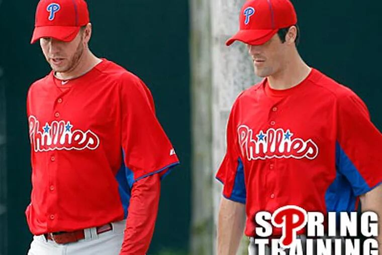 "We've had, as a staff, a very uneventful spring," Cole Hamels recently said with a smile. (Yong Kim/Staff Photographer)